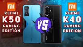 Redmi K50 Gaming vs Redmi K40 Gaming Edition