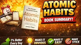 Atomic Habits Book Summary Hindi | 1% आदत से 100% सफलता