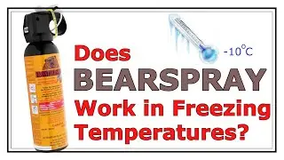 Bear Spray Demonstration