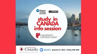 Study in Toronto Vancouver: Info Session with University Canada West and Niagara College Toronto