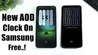 Install ONE UI 8 New AOD On Any Samsung | Enable This NEW AOD FEATURE On Your Samsung Galaxy Device