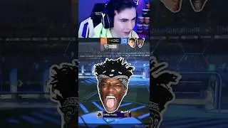 insane epic poggers 1v2 #rocketleague
