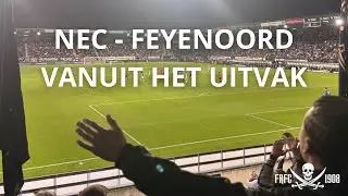 NEC - FEYENOORD VANUIT HET UITVAK