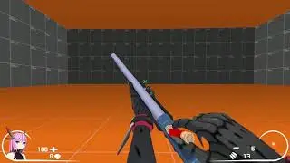 Model 1887 Shotgun Reload Animation Test