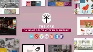 WordPress WooCommerce Theme for Furniture Decoration Design eCommerce Store | WP TheOak |