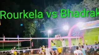Kundheigola ## all odisha # volleyball match.. Rourkela vs Bhadrak ## semi final 🏀🏀🏀💥💥