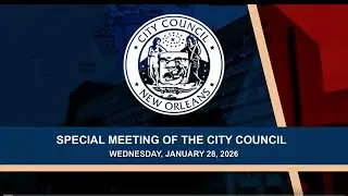 Special Meeting of the City Council