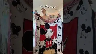 Как я переделала этот винтажный спортивный костюм с Микки Маусом 🥰✂️ #переработка #реконструкция ...