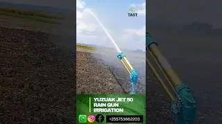 sprinkler big gun irrigation yuzuak JET 50 #tast #tanzania #farming #agriculture #irrigationsystem