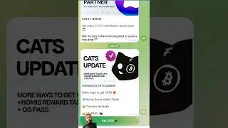 CATS Airdrop Claim - Telegram Free Crypto Airdrop || Listing Confirmed -   Bigget Than Dogs Token