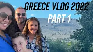 CRETE  GREECE  VLOG  PART  1 |  Family  Holiday,  Shopping,  Fantastic  Food