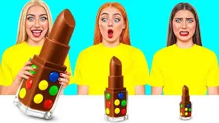 Большая, Средняя или Маленькая Тарелка Челлендж | Удивительные Лайфхаки и Хитрости от Mega DO