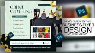 Clothing Brand Social Media Design done in Photoshop