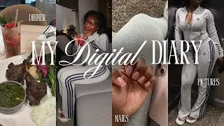 MY DIGITAL DIARY PT.1: nails + pilates + going out with friends & family + more