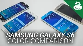 Samsung Galaxy S6 Color Comparison