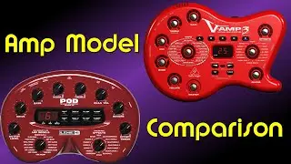 Line 6 POD 2.0 & Behringer V-Amp 3 -- Amp Model Comparison