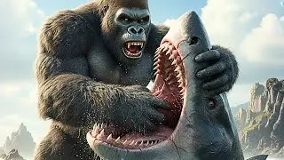 Megalodon vs King Kong: Final Ocean Battle | Epic Battle Full Movie in 4K Ultra HD!