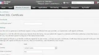 install ssl certificates plesk