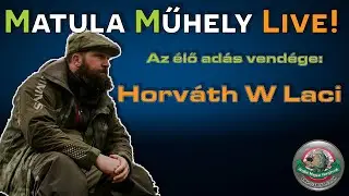 Matula Műhely Live! - Horváth W Lacival | Légykötés és Skóciai Lazachorgászat
