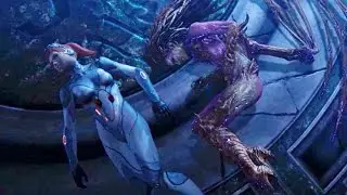 Kerrigan Kills Narud Cinematic (Starcraft 2: Heart of the Swarm | Shifting Perspectives)