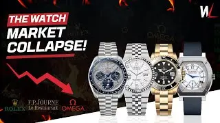 The Watch Market Collapse: Rolex, F.P. Journe & the Bubble Burst (2025 Update)