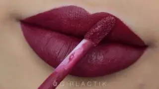 Girlactik's Matte Lip Paint In Seductive