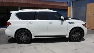 Versante 225 Wheels on 2013 Infiniti QX36