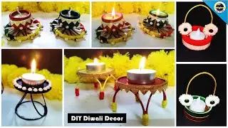 DIY Diya Stand From old bangles | Diya stand | Diya holder | Diya decoration | Diwali decoration