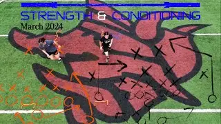 Brysen Davies 2026 Linebacker Strength and Conditioning 3.3.24