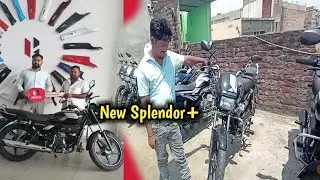 Finally Dilivery New Hero Splendor Plus Xtec 💪 Dilivery👿 2025 😍। On YouTube   