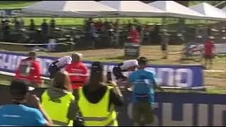 Final Maneuver from Nino Schurter against Mathias Fl&uuml;ckiger for Gold and Silver Medal!