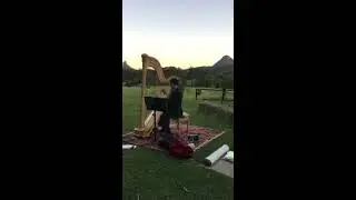 Ed Sheeran - Perfect - preceded by Pachelbel's Canon. Wedding Harpist Bart: Queensland, Australia