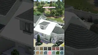 why I use so many roof pieces | sims 4 roofing tips/tricks😌 #thesims4 #EAPartner