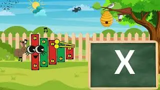 ABC Fun: Discover The Letter X With Exciting Words And Songs. #education #kids #alphabet #letter