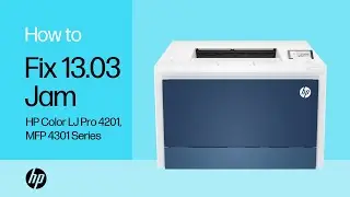 Clear a 13.03 Jam Error in Tray 2 | HP Color LaserJet Pro 4201, MFP 4301 Series | HP Support