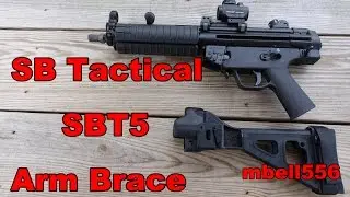Нарукавник для пистолета MP5: обзор нарукавника SB Tactical SBT5