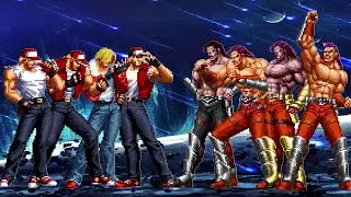 [KOF Mugen] Terry Bogard Team vs Krauser Team