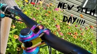 NS Bikes Quantum Lite Stem - Oil Slick Stem for Mountain Bike