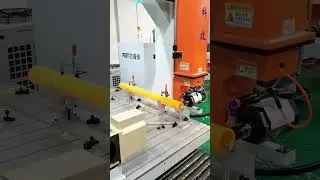5Axis CNC Machining of Thick Non-Metal Materials: Live On-Site Demo #cnc #cncmill #machine #5axiscnc