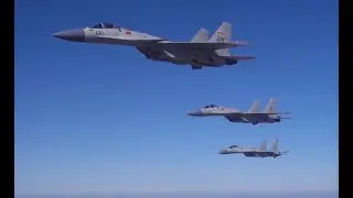 Exclusive footage of China's J-15 fighter jets