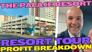 The Palace Resort Myrtle Beach SC | 1 Bed 1 Bath | Full Condo & Resort Tour PLUS Profit Breakdown