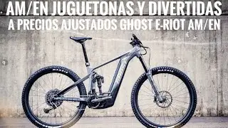 GHOST E-RIOT AM/EN , JUGUETONAS Y DIVERTIDAS A BUEN PRECIO 85nm/625wh/170-160 eBIKE,eMTB,