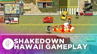 Shakedown Hawaii Gameplay - A 16-Bit Grand Theft Auto!
