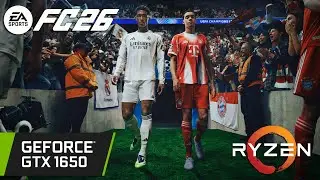 EA Sports FC 26 - GTX 1650 - All Settings Tested #FC26 #EAPartner