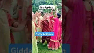 taz festivals atsunny enclave#twz#festival #sawan#youtubeshorts #song#bhangra  #tiyaan#giddaboliyan