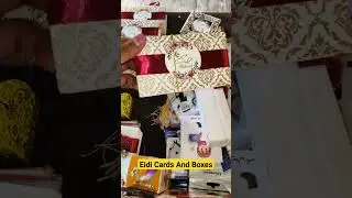 Eidi Cards And Boxes Elegant Collection Online 💞 #eidi #eidi boxes #jeweleryboxes