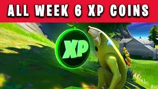 *NEW* All XP Coins Locations in Fortnite - (Week 6)