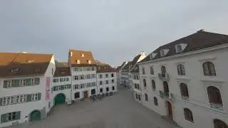 Drone shot Basel from Remo