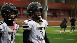 FUTURE 5⭐️ выходит на 5TDS😱Девон Хэмптон-младший набирает очки‼️ OAK PARK SAINTS против JR BIG REDS