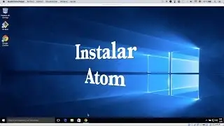 Instalar el editor Atom en Windows10